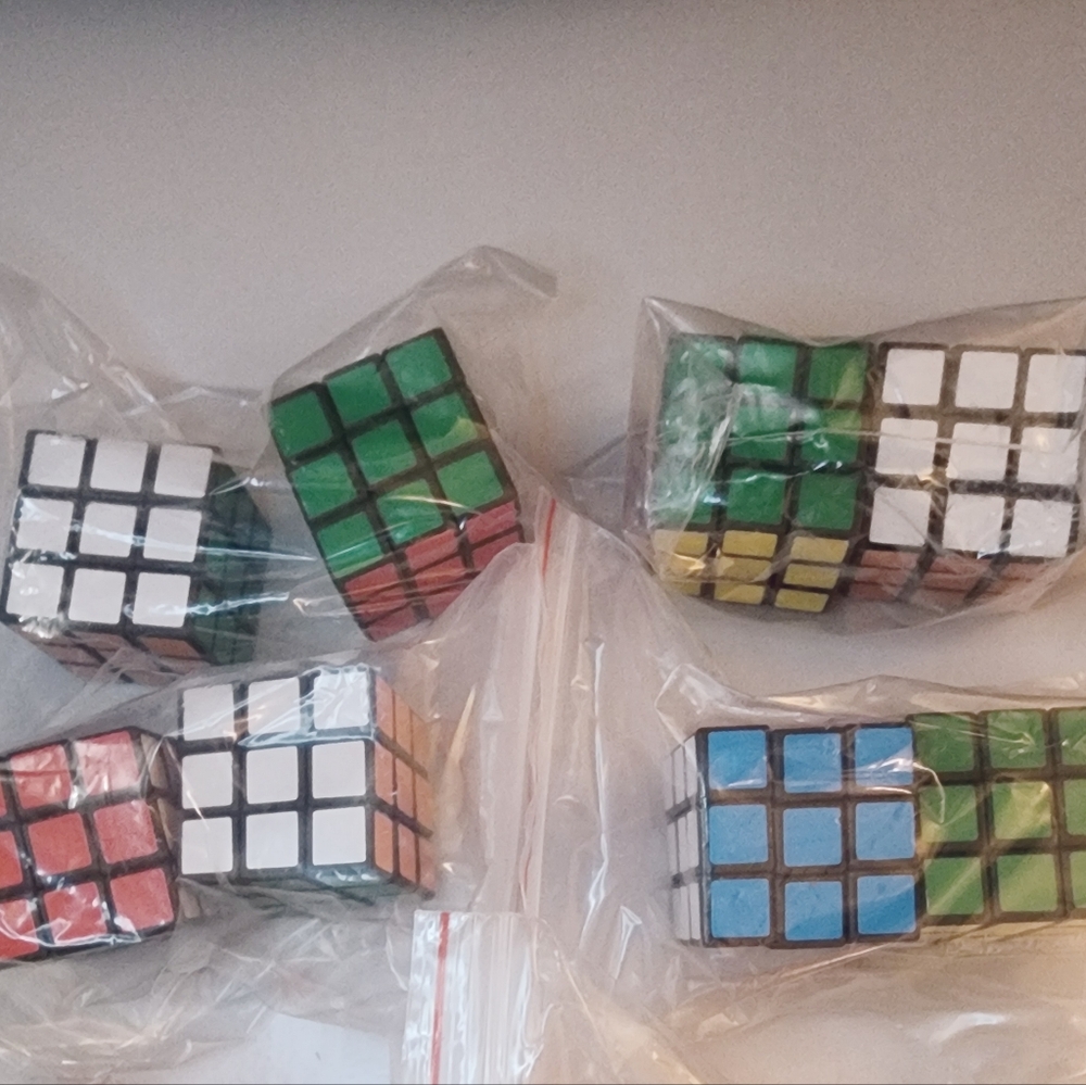 Mini Colorful Rubik's Cube Set - Picture 3 of 3